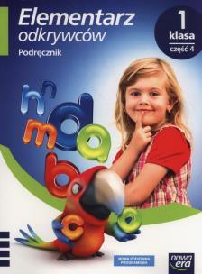 Okładka książki Elementarz odkrywców. Podręcznik 1/4 NE