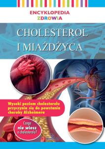 Okładka książki Encyklopedia zdrowia. Cholesterol i miażdżyca