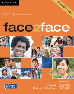 Okładka książki Face2face Starter Student's Book Pack z płytą CD