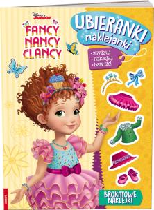 Okładka książki Fancy Nancy Clancy Ubieranki, naklejanki/SDU9102