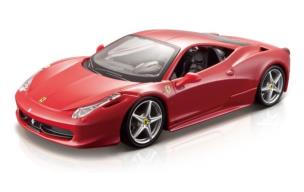 Opakowanie Ferrari 458 Italia Red 1:24 BBURAGO