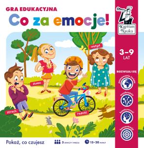 Okładka książki Gra edukacyjna Co za emocje! Kapitan Nauka