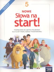 Okładka książki J.Polski SP  5 Nowe Słowa na start! Podr. NE