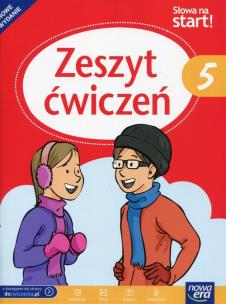 J.Polski SP 5 Słowa na Start ćw. (z kodem) NE. Autor: Agnieszka Marcinkiewicz, Grajewska Katarzyna. Multiszop.pl Okładka książki J.Polski SP 5 Słowa na Start ćw. (z kodem) NE