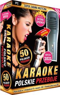 Opakowanie Karaoke Polskie Przeboje edycja 2021 - z mikrofonem (PC-DVD)