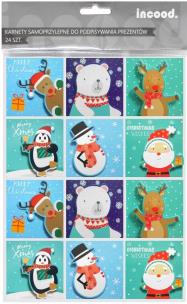 Opakowanie Karnety samoprzylepne do prezentów dziecięce 24szt