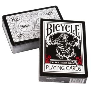 Opakowanie Karty Black Tiger Red Pips BICYCLE