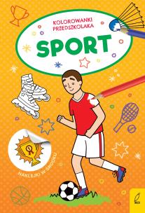 Okładka książki Kolorowanki przedszkolaka. Sport