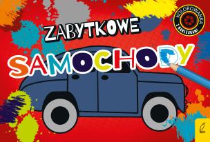 Okładka książki Kolorowanki. Zabytkowe samochody