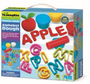 Opakowanie Kolorowe ciasto Alfabet 4M