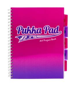 Opakowanie Kołozeszyt Pukka Pad A4 Fusion Project Book różowy