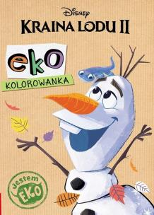 Okładka książki Kraina Lodu 2. Ekokolorowanka