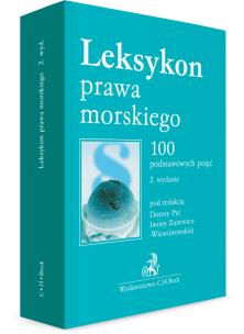 Okładka książki leksykon prawa morskiego wyd.2