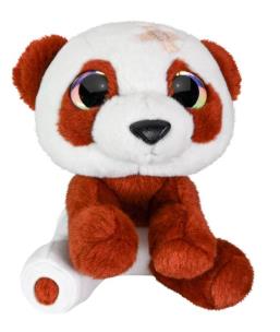 Opakowanie Lumo Get Well Panda z gipsem na łapie Luca