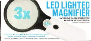 Opakowanie Lupa podwójna z LED