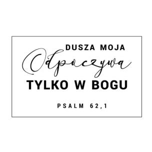 Opakowanie Magnes na lodówkę - Dusza moja odpoczywa