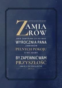 Opakowanie Magnes na lodówkę - Jestem bowiem świadomy GRANAT