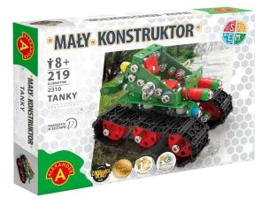 Mały Konstruktor - Tanky ALEX. Wydawca: Alexander. Multiszop.pl Opakowanie Mały Konstruktor - Tanky ALEX