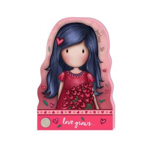 Opakowanie Mały Notes - Gorjuss Sparkle & Bloom - Love Grows