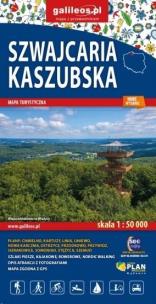 Okładka książki Mapa turystyczna - Szwajcaria Kaszubska