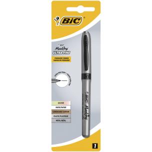 Opakowanie Marker BIC Marking Ultra Fine 0.8mm czarny Blister 1szt