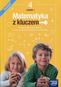 Okładka książki Matematyka SP 4 Matematyka z kluczem Podr. cz.1 NE
