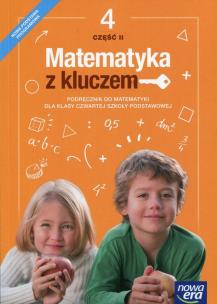 Okładka książki Matematyka SP 4 Matematyka z kluczem Podr. cz.2 NE