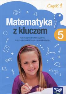 Okładka książki Matematyka SP 5 Matematyka z kluczem Podr. cz.1 NE