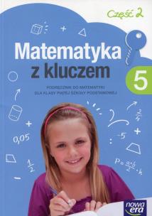 Okładka książki Matematyka SP 5 Matematyka z kluczem Podr. cz.2 NE