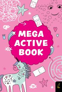 Okładka książki Mega Active Book różowa