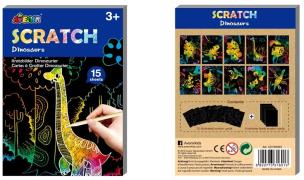 Opakowanie Mini wydrapywanki Dinozaury