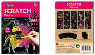 Opakowanie Mini wydrapywanki Jednorożce