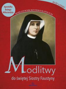Okładka książki Modlitwy do świętej Faustyny
