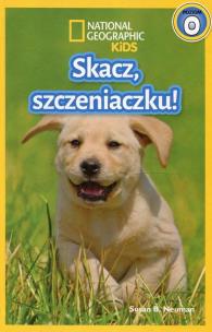 Okładka książki National Geographic Kids. Skacz szczeniaczku! P.0