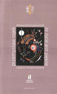 Okładka książki Niewyraźna pewność, że życie jest piękne