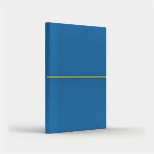 Opakowanie Notatnik A5 Fun M linia niebieski/cytrynowy