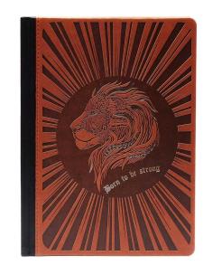 Opakowanie Notatnik A5 Ltd M+ kropki Lew brązowy