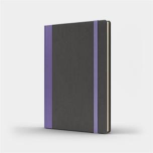 Opakowanie Notatnik B5 Pro L linia szary/fioletowy