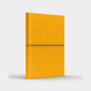 Opakowanie Notatnik B6 Fun S kratka żółty/niebieski