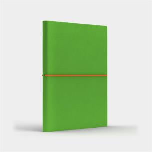 Opakowanie Notatnik B6 Fun S linia jasnozielony/pomarańczowy