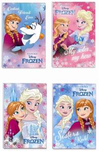 Opakowanie Notes A7/30K z poddrukiem Frozen (16szt)