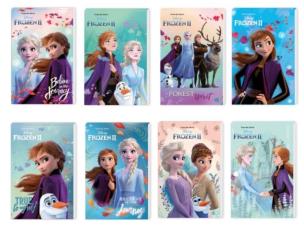 Opakowanie Notes A7/30K z poddrukiem Frozen II (16szt)