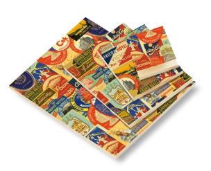 Opakowanie Notes ozdobny A6 BR NP 098 B Znaczki ROSSI