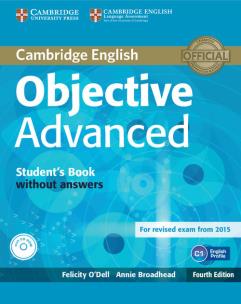 Okładka książki Objective Advanced Student's Book withoul answers + CD