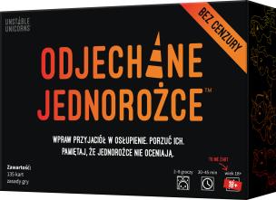 Odjechane Jednorożce: Bez cenzury REBEL. Wydawca: Rebel. Multiszop.pl Opakowanie Odjechane Jednorożce: Bez cenzury REBEL