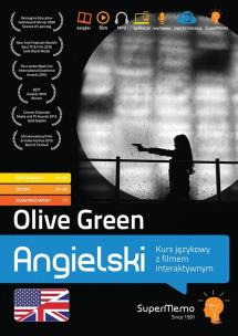 Olive Green. Kurs językowy z filmem interaktywnym. Autor: Wojtasiak Wojciech, Warżała-Wojtasiak Magdalena. Multiszop.pl Okładka książki Olive Green. Kurs językowy z filmem interaktywnym
