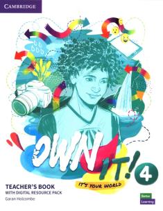 Okładka książki Own it! 4 Teacher's Book with Digital Resource Pack