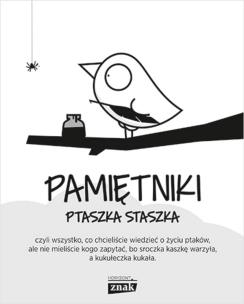 Pamiętniki Ptaszka Staszka. Autor: Piotr Jedliński. Multiszop.pl Okładka książki Pamiętniki Ptaszka Staszka