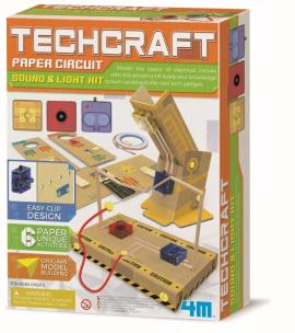 Opakowanie Papierowy obwód Światło i dźwięk 4M