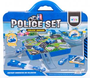 Opakowanie Parking policja walizka